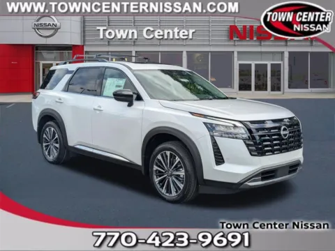 White 2026 Nissan Pathfinder Platinum for sale in Kennesaw, GA