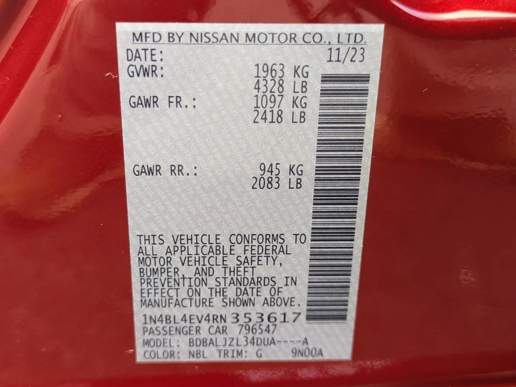 2024 Nissan Altima SL - Photo 29
