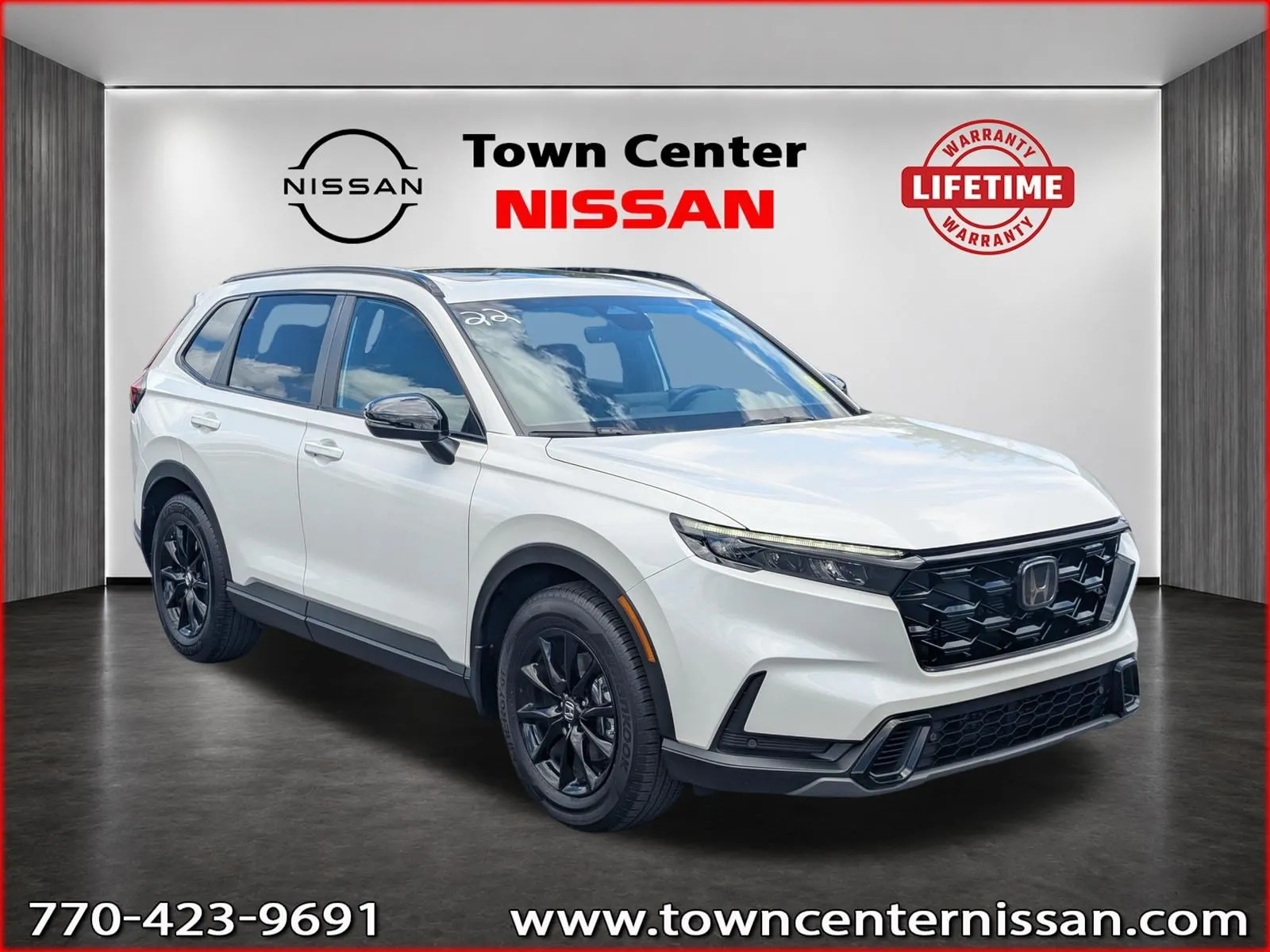 White 2026 Honda CR-V Hybrid Sport-L for sale in Kennesaw, GA