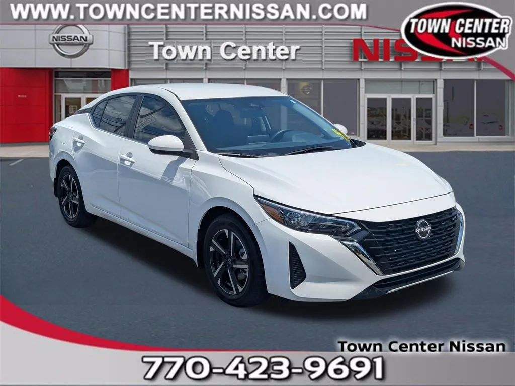 White 2025 Nissan Sentra SV for sale in Kennesaw, GA