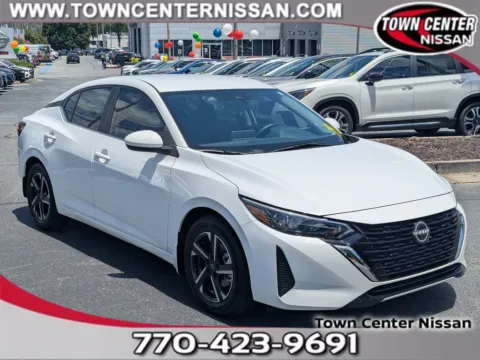 White 2025 Nissan Sentra SV for sale in Kennesaw, GA