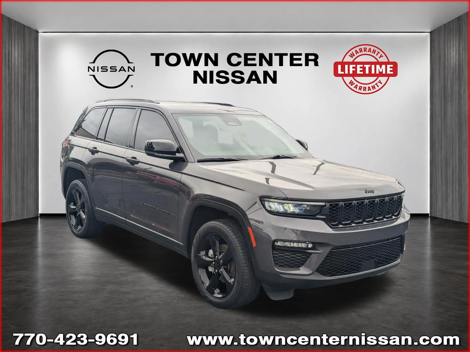 Gray 2024 Jeep Grand Cherokee Limited for sale in Kennesaw, GA