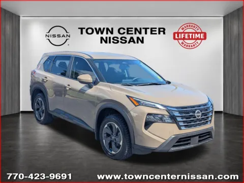 Beige 2024 Nissan Rogue SV for sale in Kennesaw, GA