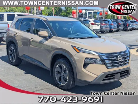 Beige 2024 Nissan Rogue SV for sale in Kennesaw, GA