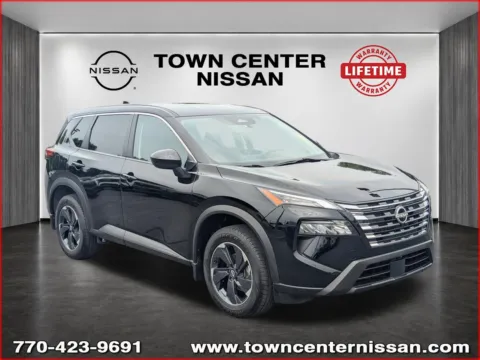 Black 2024 Nissan Rogue SV for sale in Kennesaw, GA