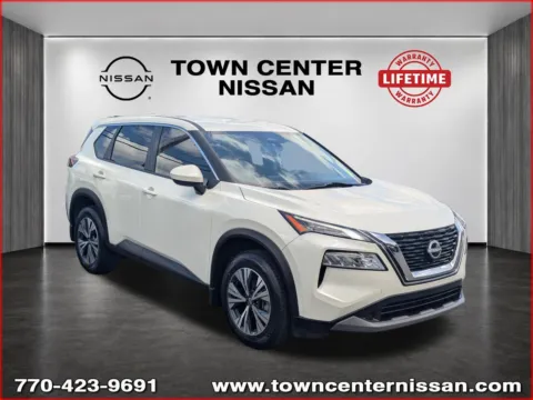 White 2023 Nissan Rogue SV for sale in Kennesaw, GA