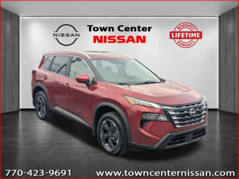 Red 2025 Nissan Rogue SV for sale in Kennesaw, GA