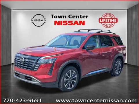 Another view of 2026 Nissan Pathfinder Platinum for sale in Kennesaw, GA at Town Center Nissan