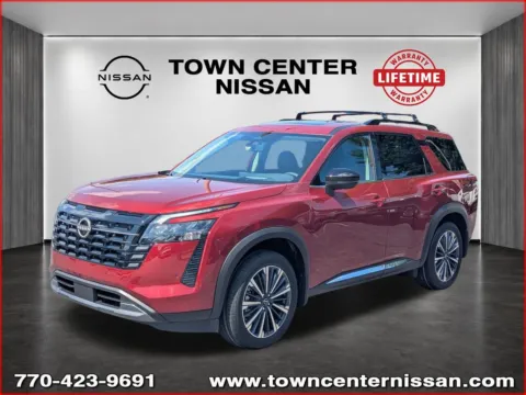 Another view of 2026 Nissan Pathfinder Platinum for sale in Kennesaw, GA at Town Center Nissan