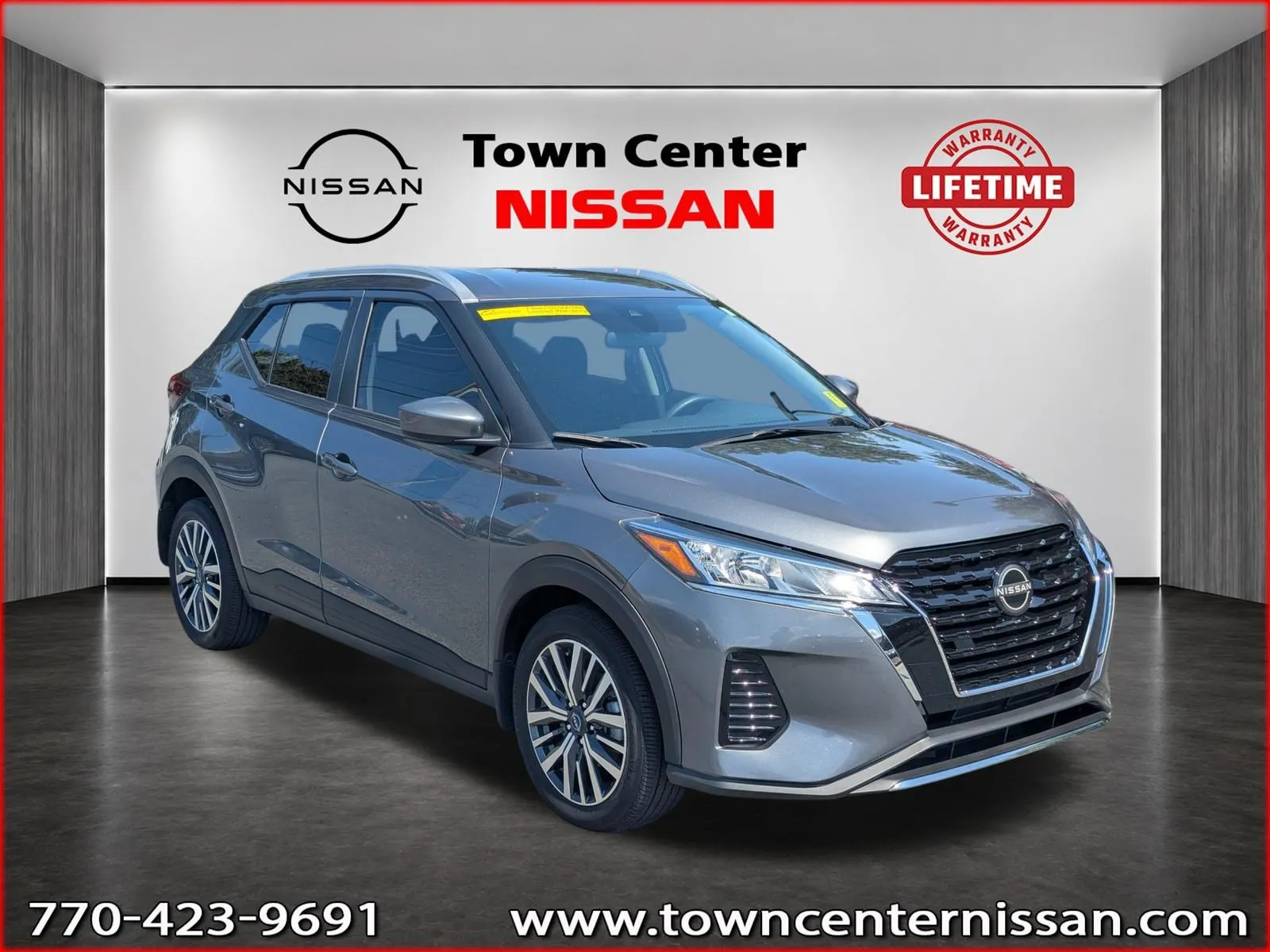 Gray 2024 Nissan Kicks SV for sale in Kennesaw, GA