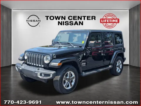 Another view of 2022 Jeep Wrangler Unlimited Sahara for sale in Kennesaw, GA at Town Center Nissan