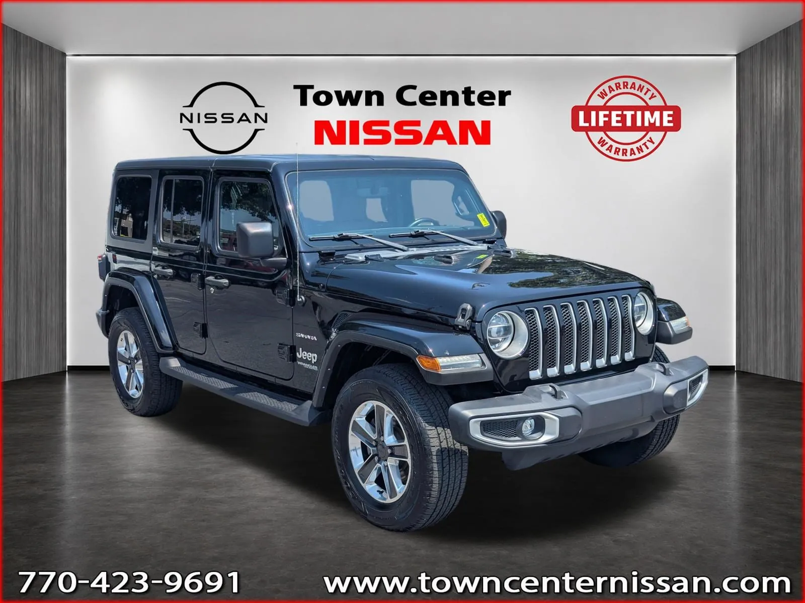 Black 2022 Jeep Wrangler Unlimited Sahara for sale in Kennesaw, GA