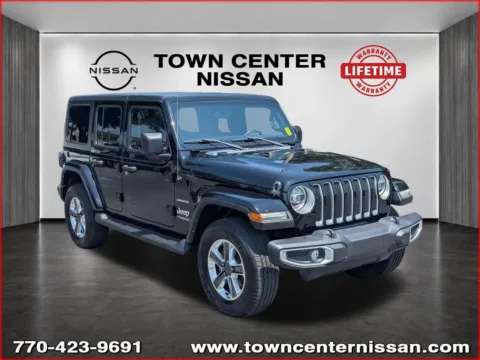 Black 2022 Jeep Wrangler Unlimited Sahara for sale in Kennesaw, GA