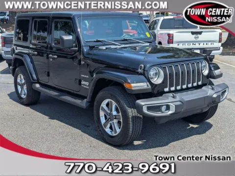 Black 2022 Jeep Wrangler Unlimited Sahara for sale in Kennesaw, GA