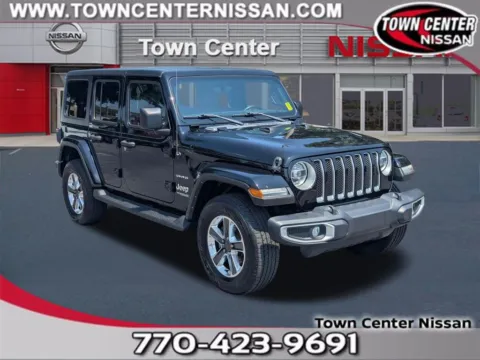 Black 2022 Jeep Wrangler Unlimited Sahara for sale in Kennesaw, GA