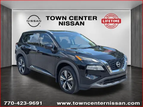 Black 2023 Nissan Rogue SL for sale in Kennesaw, GA