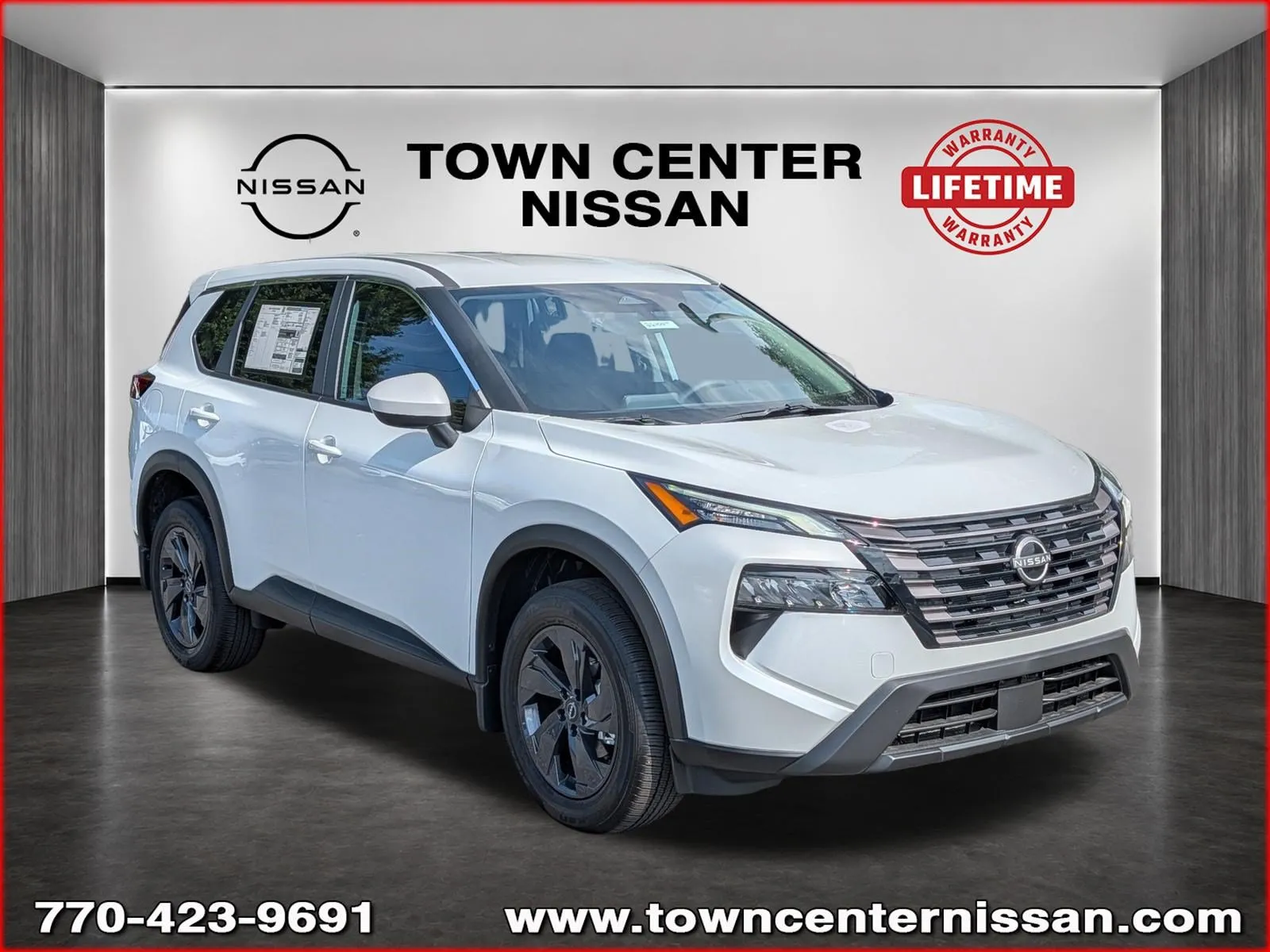 White 2026 Nissan Rogue SV for sale in Kennesaw, GA