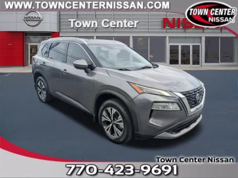 Gray 2021 Nissan Rogue SV for sale in Kennesaw, GA