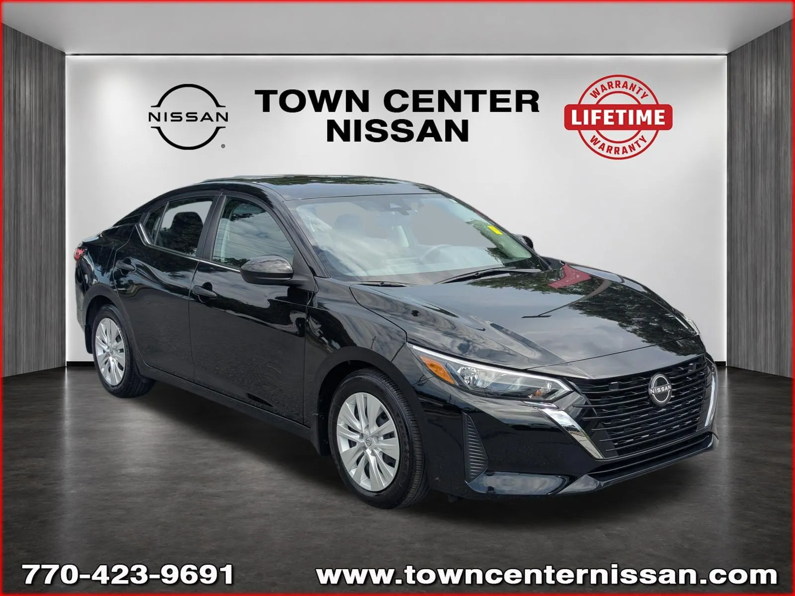 Black 2025 Nissan Sentra S for sale in Kennesaw, GA