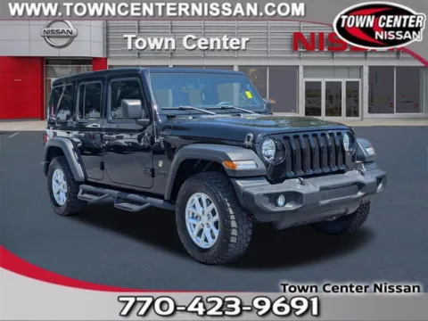 Black 2023 Jeep Wrangler Sport S for sale in Kennesaw, GA