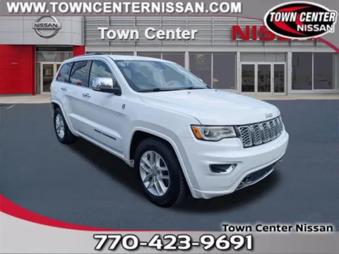White 2017 Jeep Grand Cherokee Overland for sale in Kennesaw, GA
