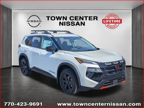 White 2026 Nissan Rogue Rock Creek for sale in Kennesaw, GA