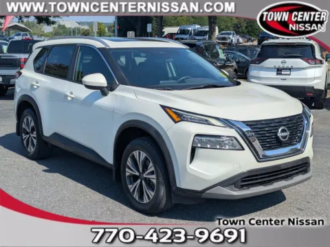 White 2023 Nissan Rogue SV for sale in Kennesaw, GA