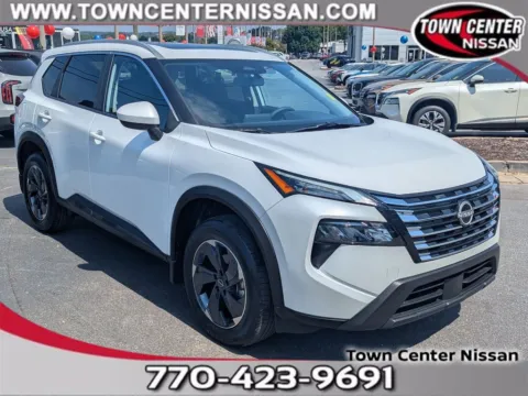 White 2025 Nissan Rogue SV for sale in Kennesaw, GA