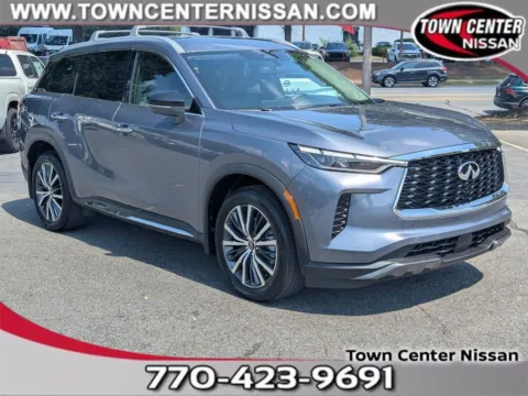 Blue 2023 INFINITI QX60 SENSORY for sale in Kennesaw, GA