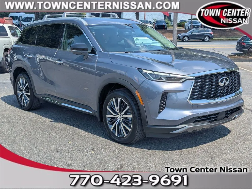 Blue 2023 INFINITI QX60 SENSORY for sale in Kennesaw, GA