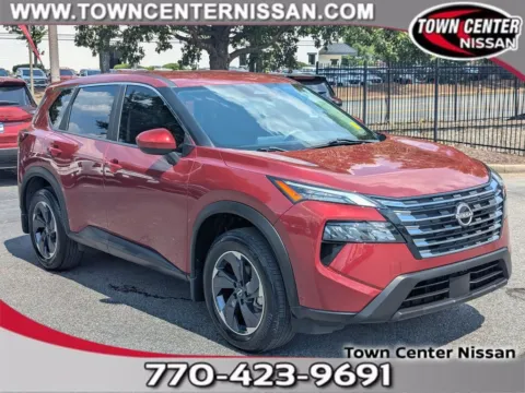 Red 2024 Nissan Rogue SV for sale in Kennesaw, GA