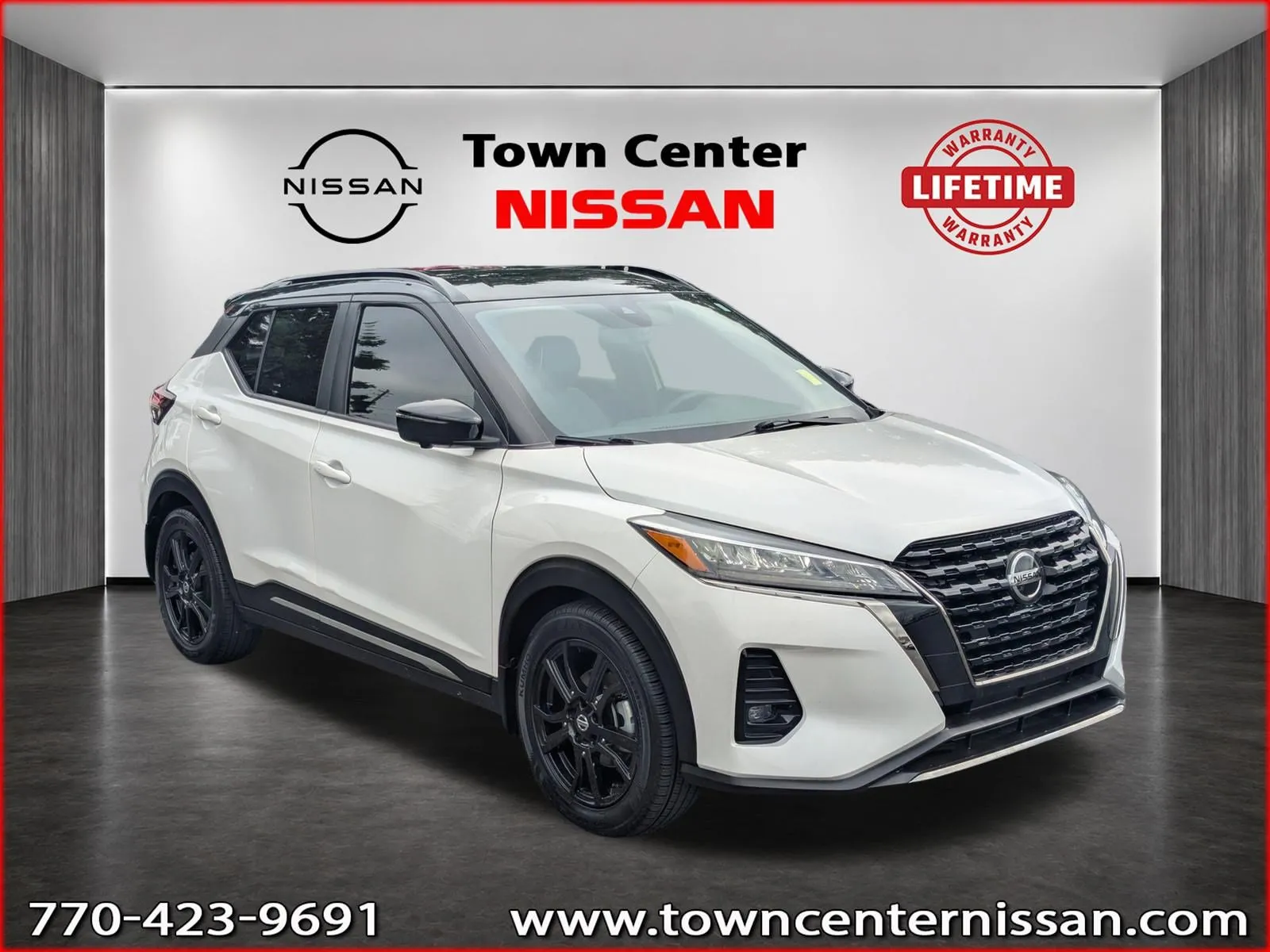 White 2021 Nissan Kicks SR for sale in Kennesaw, GA