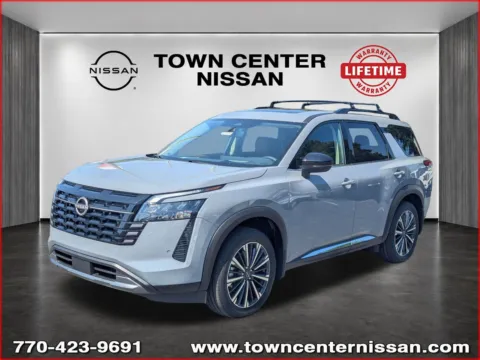 Another view of 2026 Nissan Pathfinder Platinum for sale in Kennesaw, GA at Town Center Nissan