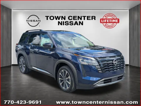 Blue 2026 Nissan Pathfinder Platinum for sale in Kennesaw, GA