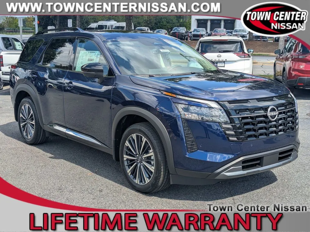 Blue 2026 Nissan Pathfinder Platinum for sale in Kennesaw, GA