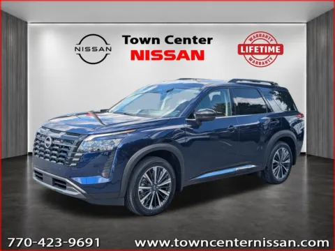 Another view of 2026 Nissan Pathfinder Platinum for sale in Kennesaw, GA at Town Center Nissan