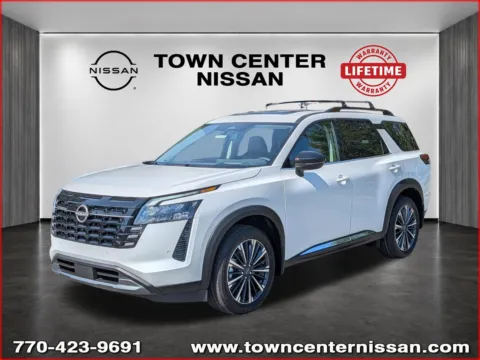 Another view of 2026 Nissan Pathfinder Platinum for sale in Kennesaw, GA at Town Center Nissan