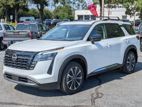 Another view of 2026 Nissan Pathfinder Platinum for sale in Kennesaw, GA at Town Center Nissan