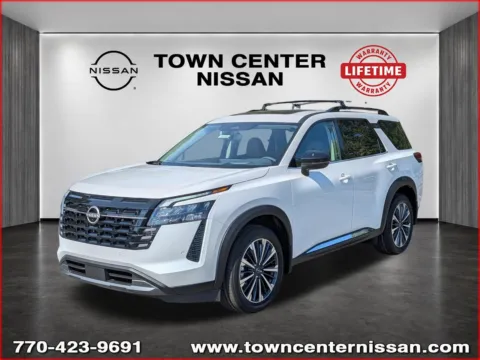 Another view of 2026 Nissan Pathfinder Platinum for sale in Kennesaw, GA at Town Center Nissan