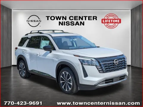 White 2026 Nissan Pathfinder Platinum for sale in Kennesaw, GA