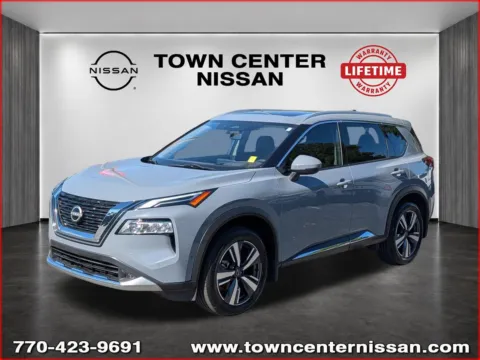 Another view of 2022 Nissan Rogue Platinum for sale in Kennesaw, GA at Town Center Nissan