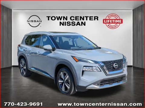 Gray 2022 Nissan Rogue Platinum for sale in Kennesaw, GA