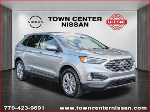 Silver 2024 Ford Edge Titanium for sale in Kennesaw, GA