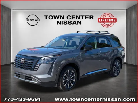 Another view of 2026 Nissan Pathfinder Platinum for sale in Kennesaw, GA at Town Center Nissan