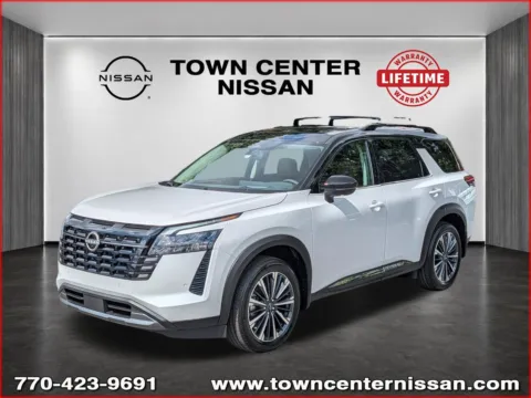 Another view of 2026 Nissan Pathfinder Platinum for sale in Kennesaw, GA at Town Center Nissan