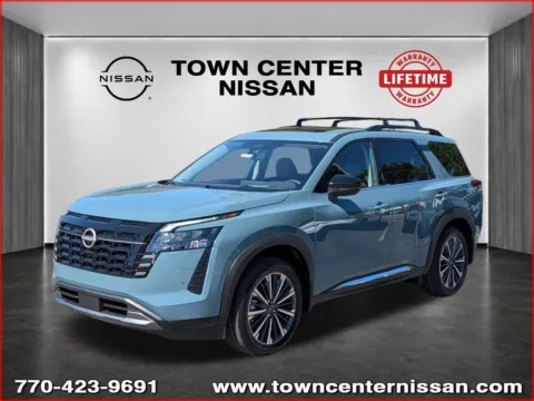Another view of 2026 Nissan Pathfinder Platinum for sale in Kennesaw, GA at Town Center Nissan