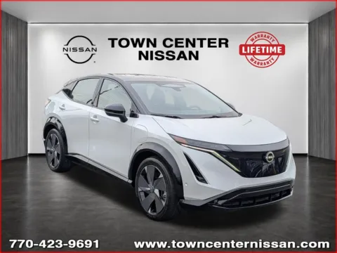 White 2023 Nissan Ariya PLATINUM+ for sale in Kennesaw, GA