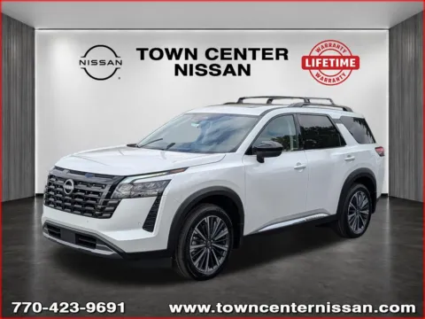 Another view of 2026 Nissan Pathfinder Platinum for sale in Kennesaw, GA at Town Center Nissan