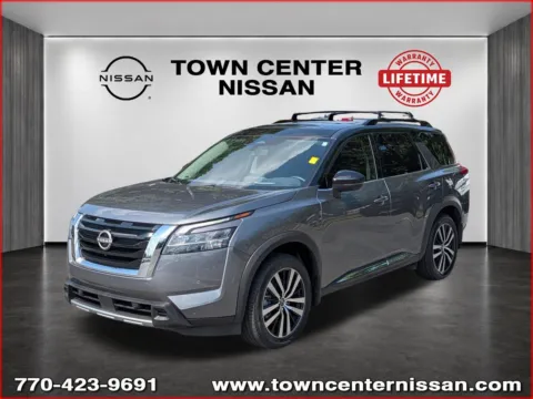 Another view of 2024 Nissan Pathfinder Platinum for sale in Kennesaw, GA at Town Center Nissan