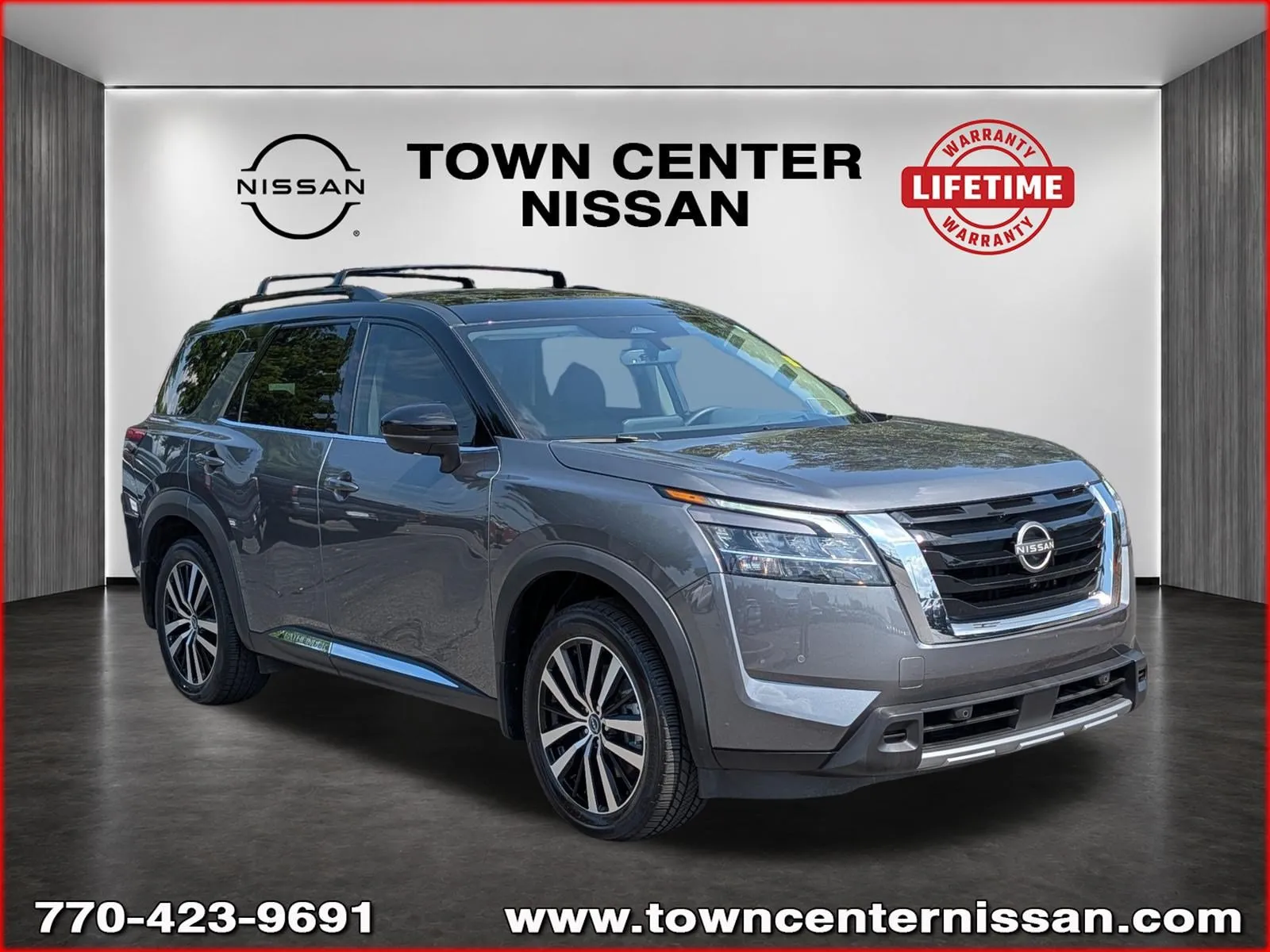 Gray 2024 Nissan Pathfinder Platinum for sale in Kennesaw, GA